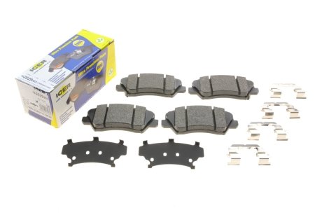 Комплект тормозных колодок (дисковых) ICER 182029-203