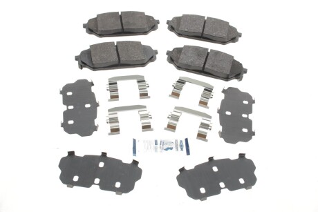 Комплект тормозных колодок (дискових) ICER 182044