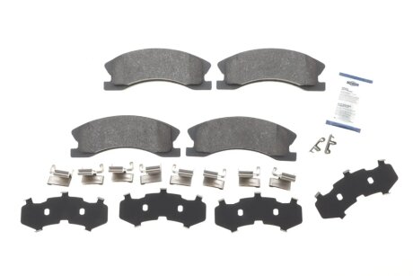 Комплект гальмівних колодок (дискових) ICER 182075