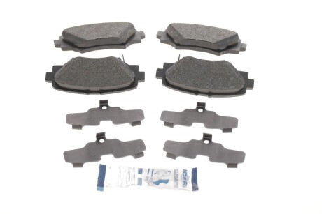 Комплект тормозных колодок (дисковых) ICER 182169