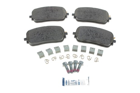 Комплект гальмівних колодок (дискових) ICER 182365