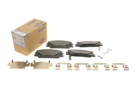 Комплект тормозных колодок (дискових) ICER 182414