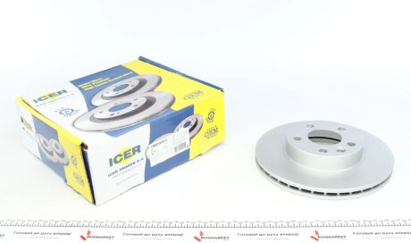 Диск гальмівний ICER 78BD3015-2