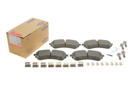 Комплект тормозных колодок (дисковых) ICER LM2284