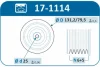 Шків колінвалу Ford Fiesta/Focus/Fusion 1.25-1.6 16V 01-12 IJS GROUP 17-1114 (фото 2)