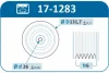 Шків колінвалу Chevrolet Aveo 1.4 03-/Daewoo Lacetti/Nubira 1.4/1.6 03- IJS GROUP 17-1283 (фото 2)