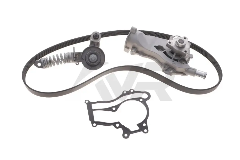 Комплект ременя генератора + помпа Chevrolet Aveo/Opel Astra J 1.4 09- (6PK1405) INA 529 0336 30 (фото 1)