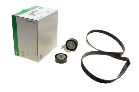 Комплект поликлинового ремня INA 529033810