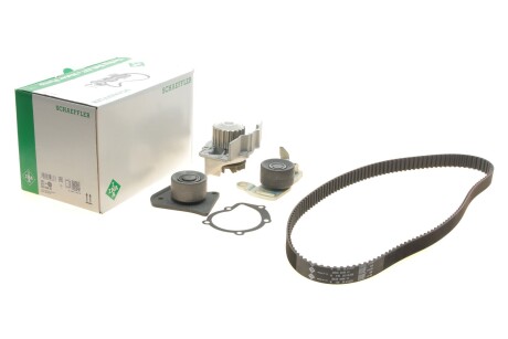 Комплект ГРМ, ремень+ролик+помпа INA 530 0096 30