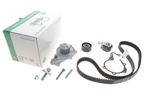 Комплект ГРМ, ремень+ролик+помпа INA 530 0375 30