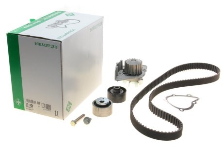 Комплект ГРМ, ремень+ролик+помпа INA 530 0440 30