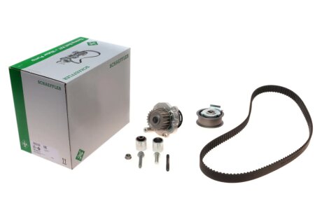 Комплект ГРМ, ремень+ролик+помпа INA 530 0445 31