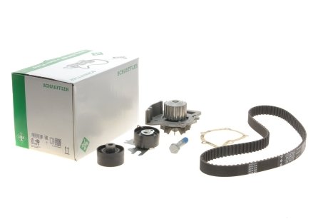 Комплект ГРМ, ремень+ролик+помпа INA 530 0449 30