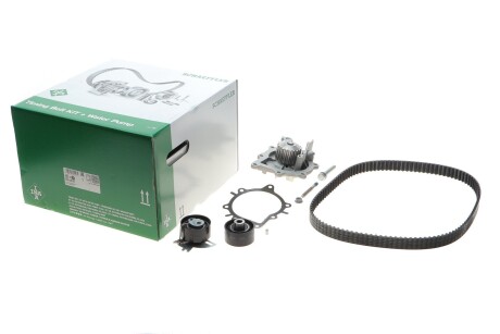 Комплект ГРМ, ремень+ролик+помпа INA 530 0489 30