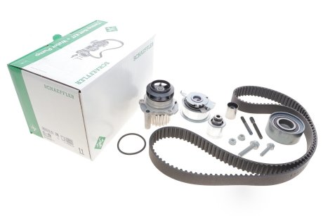 Комплект ГРМ, ремень+ролик+помпа INA 530 0503 30