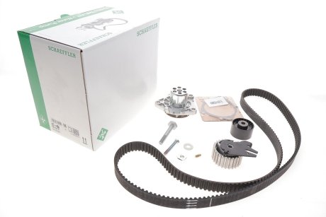 Комплект ГРМ, ремень+ролик+помпа INA 530 0562 30