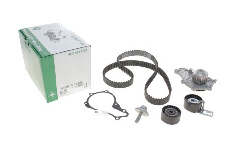 Комплект ГРМ, ремень+ролик+помпа INA 530 0578 30