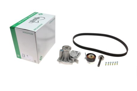 Комплект ГРМ + помпа INA 530 0605 30