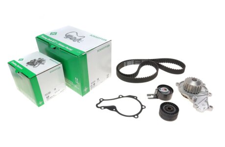 Комплект ГРМ, ремень+ролик+помпа INA 530 0615 30