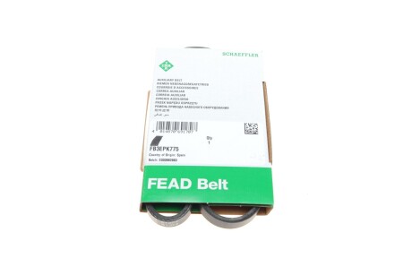 Ремень генератора(приводной) INA FB 3EPK775