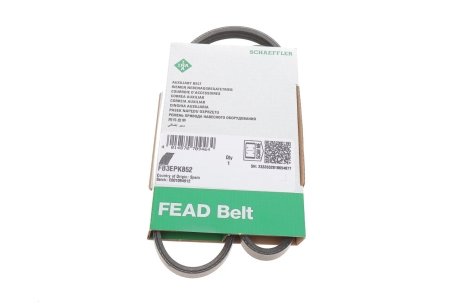 Ремень водяного насоса INA FB3EPK852