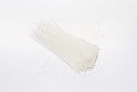 Хомут пластиковый 2,5x150мм, (100 шт/упак), белый Intertool TC2515