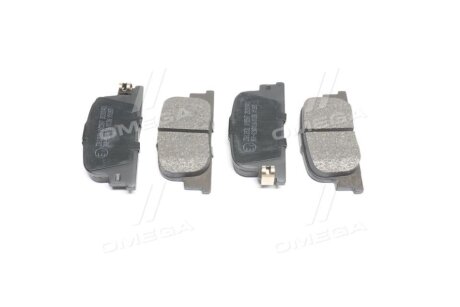 Колодки гальмівні дискові (комплект 4 шт) JAKOPARTS J3612031