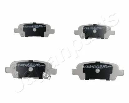 Колодки тормозние дисковие NISSAN зад. QASHQAI 07- JAPANPARTS PP154AF
