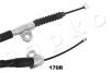 Трос стояночного тормоза зад.прав. Nissan Navara (04-) JAPKO 131170R (фото 2)