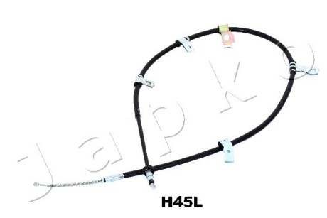 Трос ручного тормоза зад. Hyundai Santa Fe 01- Л. JAPKO 131H45L