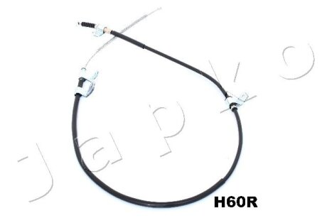 Трос стоянкового гальма Hyundai H-1(парн. арт: 131H60L), П. JAPKO 131H60R