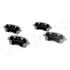 Колодки тормозные дисковые передние Ford Fiesta VI (08-)/Mazda 2 (07-) JAPKO 500089 (фото 3)