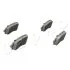 Колодки тормозные дисковые передние Ford Fiesta VI (08-)/Mazda 2 (07-) JAPKO 500089 (фото 4)