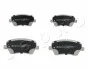 Колодки тормозные передние Renault Clio III, Modus, Kangoo II, Duster, Sandero, Captur/Nissan Note (06-12) JAPKO 50013 (фото 1)