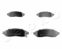 Колодки тормозные передние Nissan Leaf (10-), NP300, NV200, Pathfinder, Navara (D40) 2.5 DCI (06-) JAPKO 50121 (фото 1)