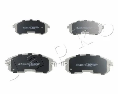 КОЛОДКИ ГАЛЬМІВНІ ПЕРЕДНІ Nissan 200 SX, 350 Z, Maxima, Skyline, Sentra (88-93) (05-12) JAPKO 50143