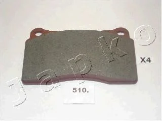 Колодки гальмівні передні дискові Tesla Model S, X/Opel Insignia (08-)/Ford Mustang USA (10-) ver. Brembo  JAPKO 50510