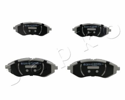 Гальмівні колодки дискові пер. Aveo 04- JAPKO 50W07