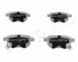 Колодки гальмові дискові задні Toyota Verso, Yaris II, Auris, (05-16) / Subaru Trezia (10-) JAPKO 51214 (фото 1)