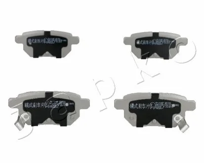 Колодки гальмові дискові задні Toyota Verso, Yaris II, Auris, (05-16) / Subaru Trezia (10-)  JAPKO 51214