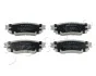 Колодки тормозные задние Toyota Camry (17-), Rav 4 (18-), Lexus RX (15-) JAPKO 51234 (фото 1)