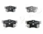 Колодки тормозные дисковые задние Honda Accord VII, VIII (03-), Civic VII, VIII, JAPKO 51405 (фото 1)