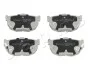 Колодки тормозные дисковые задние Hyundai Elantra III 1.6-2.0 (00-06)/Kia Cerato 1.5 CRDi-2.0 CRDi (04-) JAPKO 51595 (фото 1)