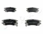 Колодки гальмові дискові задні Mitsubishi Pajero, Sigma, Space, Galant (90-03) JAPKO 51599 (фото 1)