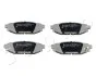 Колодки тормозные дисковые зад. Subaru Outback III, IV, Legacy IV, Impreza III, Forester III, XV, Impreza IV (07-) JAPKO 51704 (фото 1)