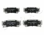 Колодки гальмові дискові задні Hyundai Santa Fe II 2.2 CRDi-2.7 (06-12), H-1 2.4, 2.5 D (97-08) JAPKO 51H08 (фото 1)