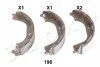 Колодки тормозные барабанные задние Nissan Navara D22 (98-) JAPKO 55196 (фото 1)