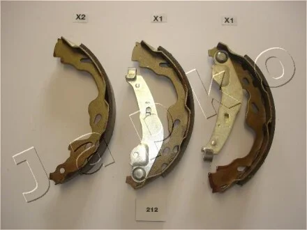 Тормозные колодки зад. PEUGEOT 107/CITROËN C1 1.0-1.4 05-14 JAPKO 55212