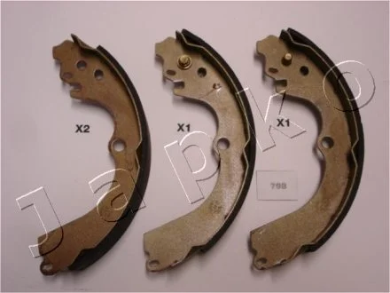 Колодки тормозные задние Subaru Forester, Impreza, Legacy (95-, 02-)  JAPKO 55798