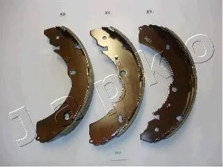 Колодки гальмівні барабанні задні Great Wall Hover (05-), Steed (10-)/Isuzu D-Max (02-) JAPKO 55900 (фото 1)
